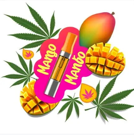 Mango Mambo HHC 510 CART/BOTTLE Multi-Pack x3   (#HHC #CBD #THC) - ONLY-HEMP