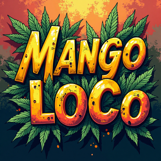 Mango Loco 0.5ml Wood Tip HHC 510 thread cartridge             (#HHC #CBD #THC)